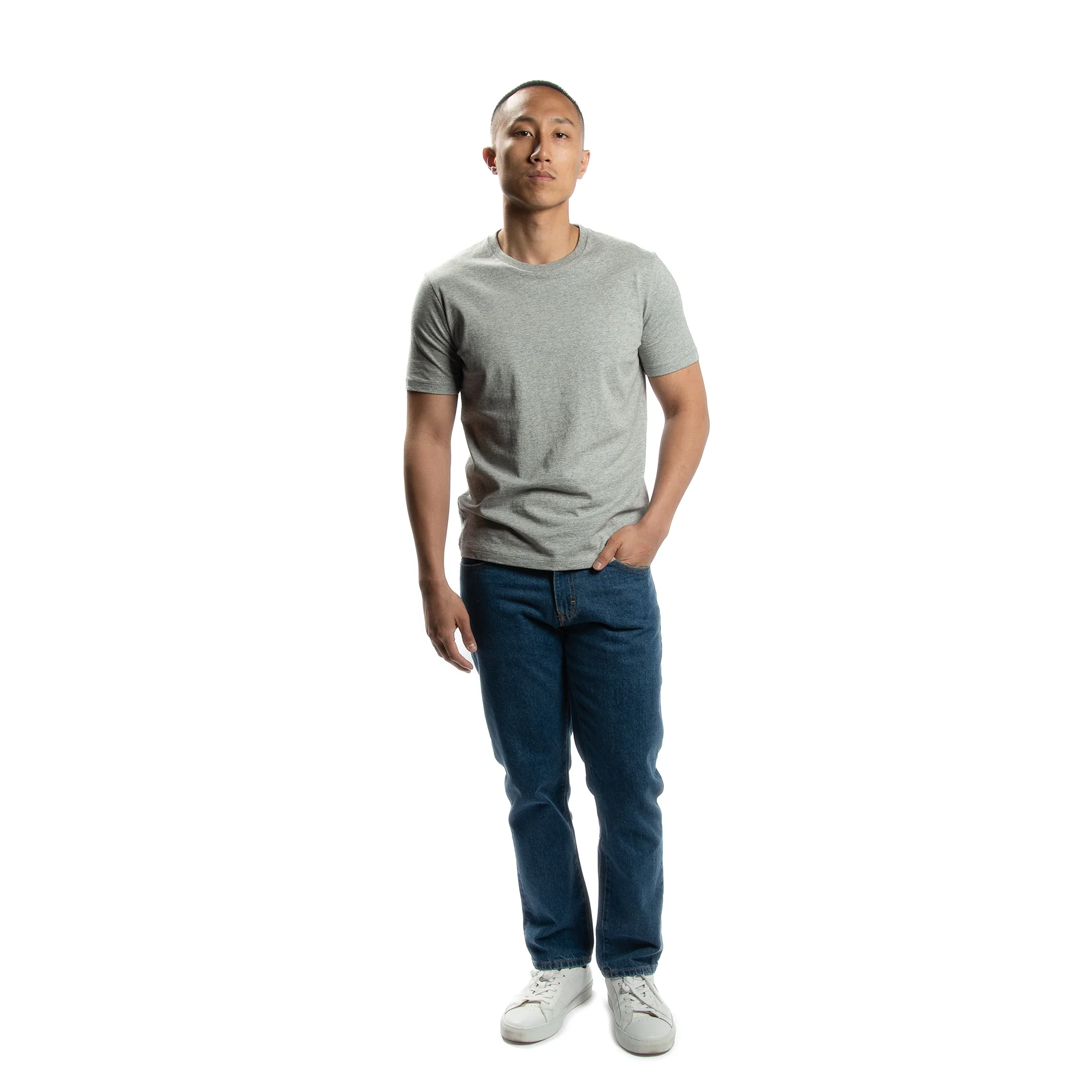 Everyday T-Shirts - Heather Grey - Image 5