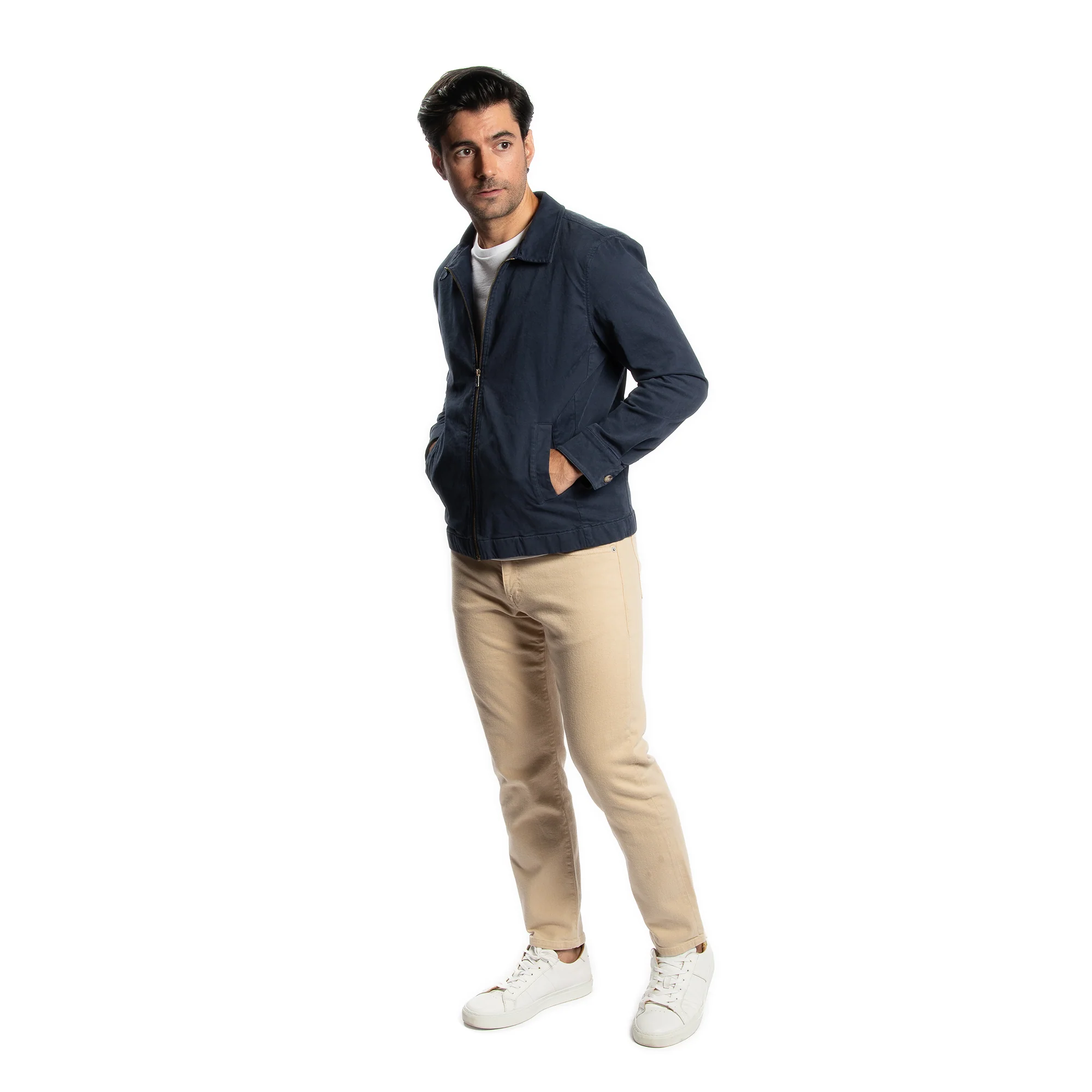 Italian Summer Jacket - Navy - Image 6