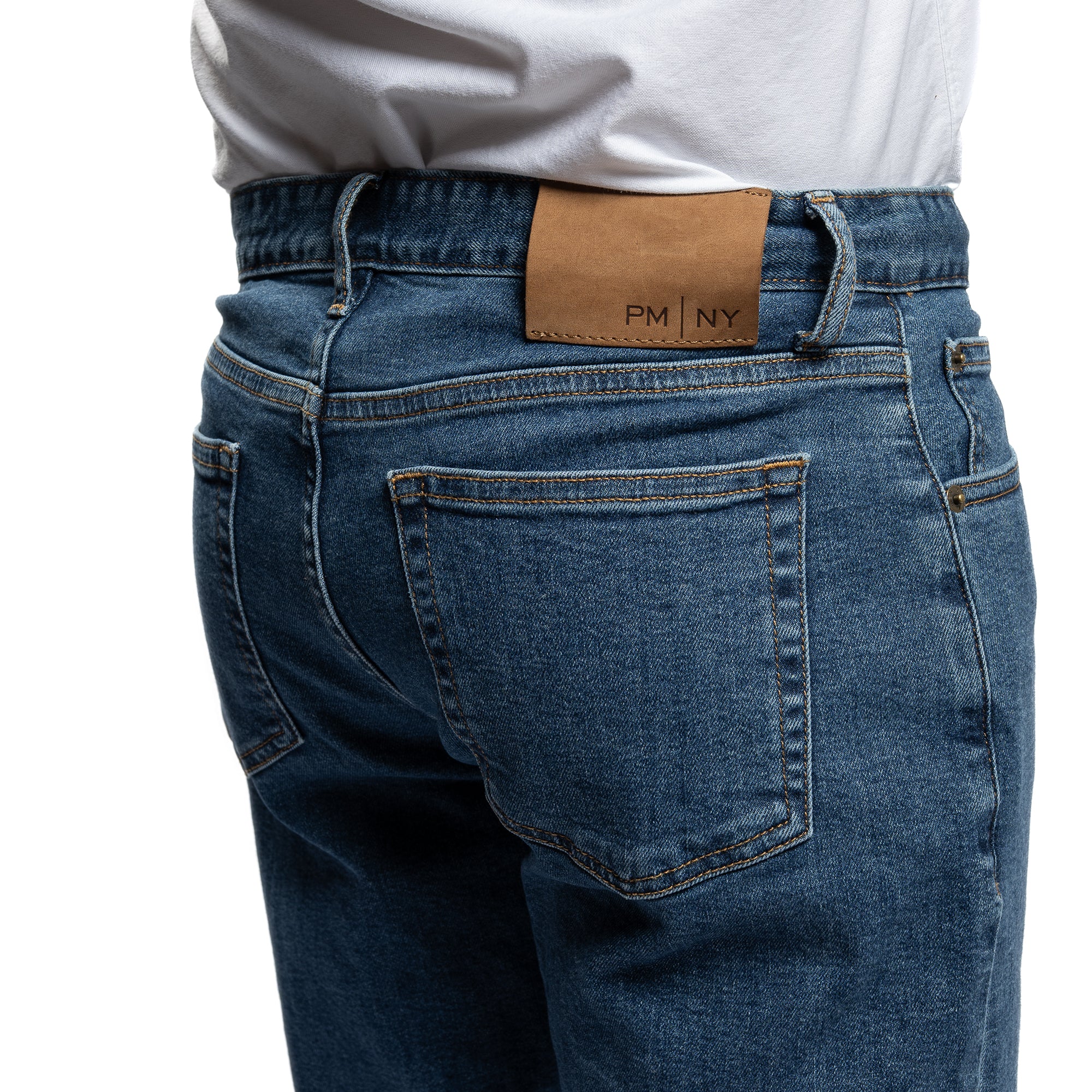 Johnny Stretch Jeans Slim Fit - Medium Rinse - Image 5