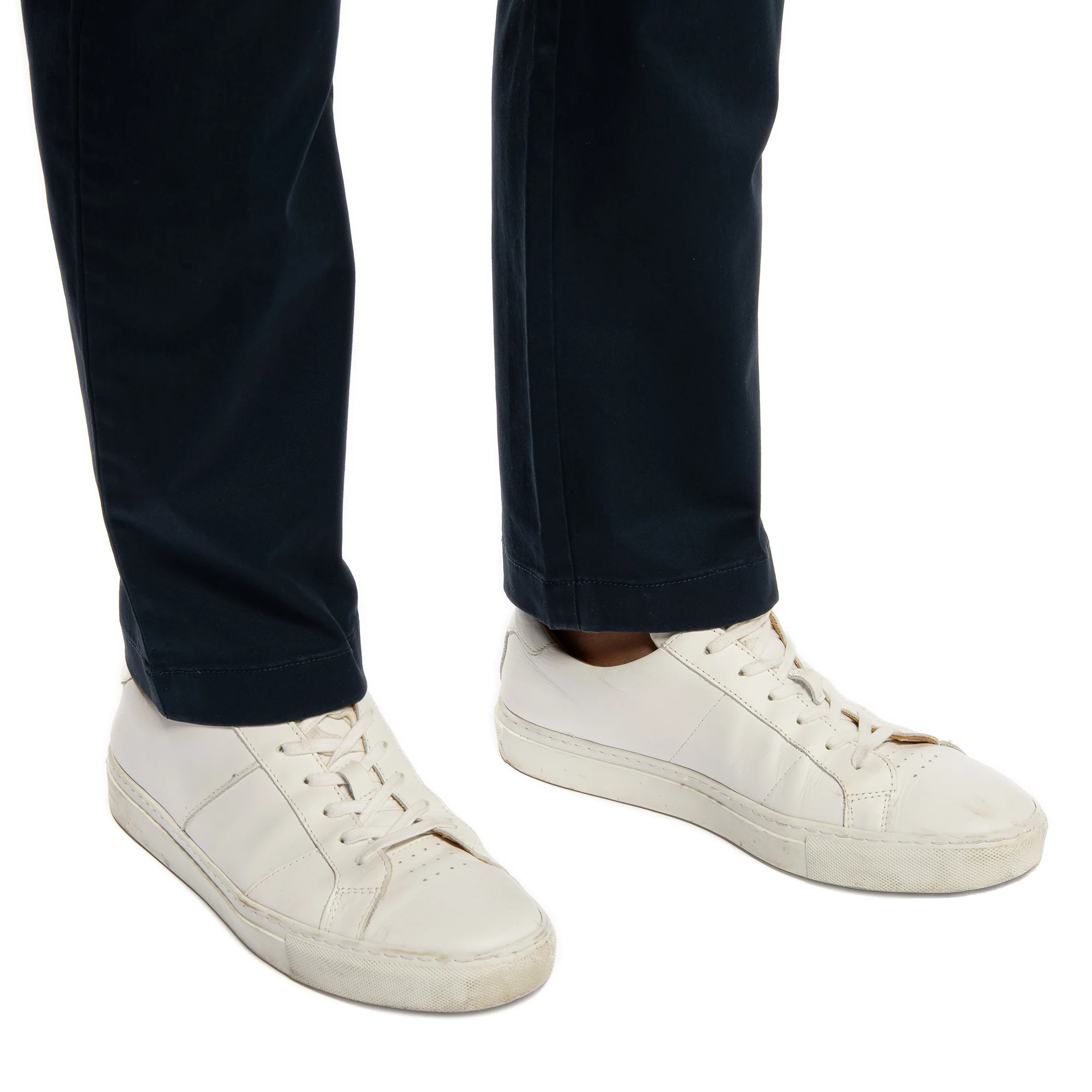 Lightweight Stretch Chinos Standard Fit - Navy - Image 6