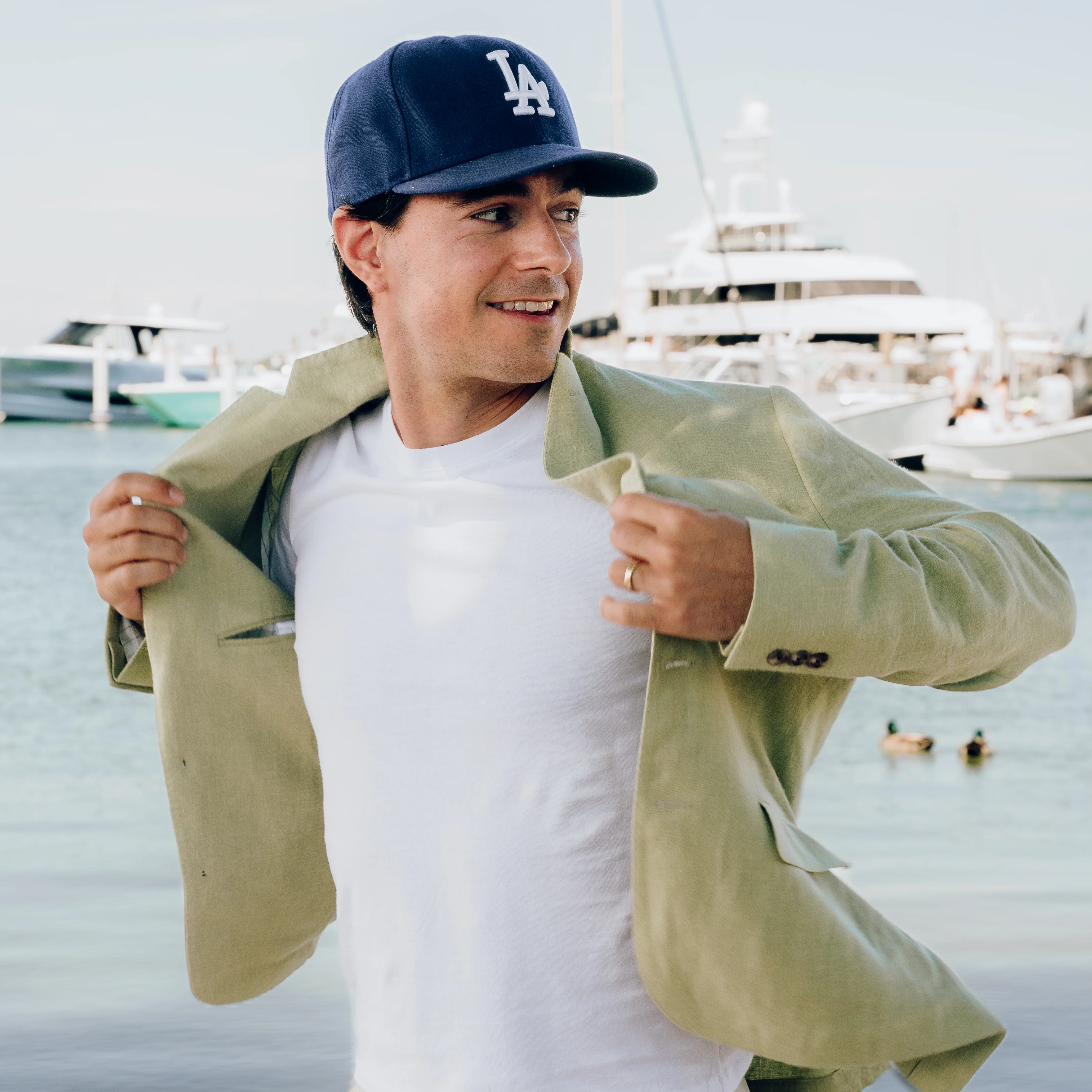 Linen Blazers - Sage - Image 3