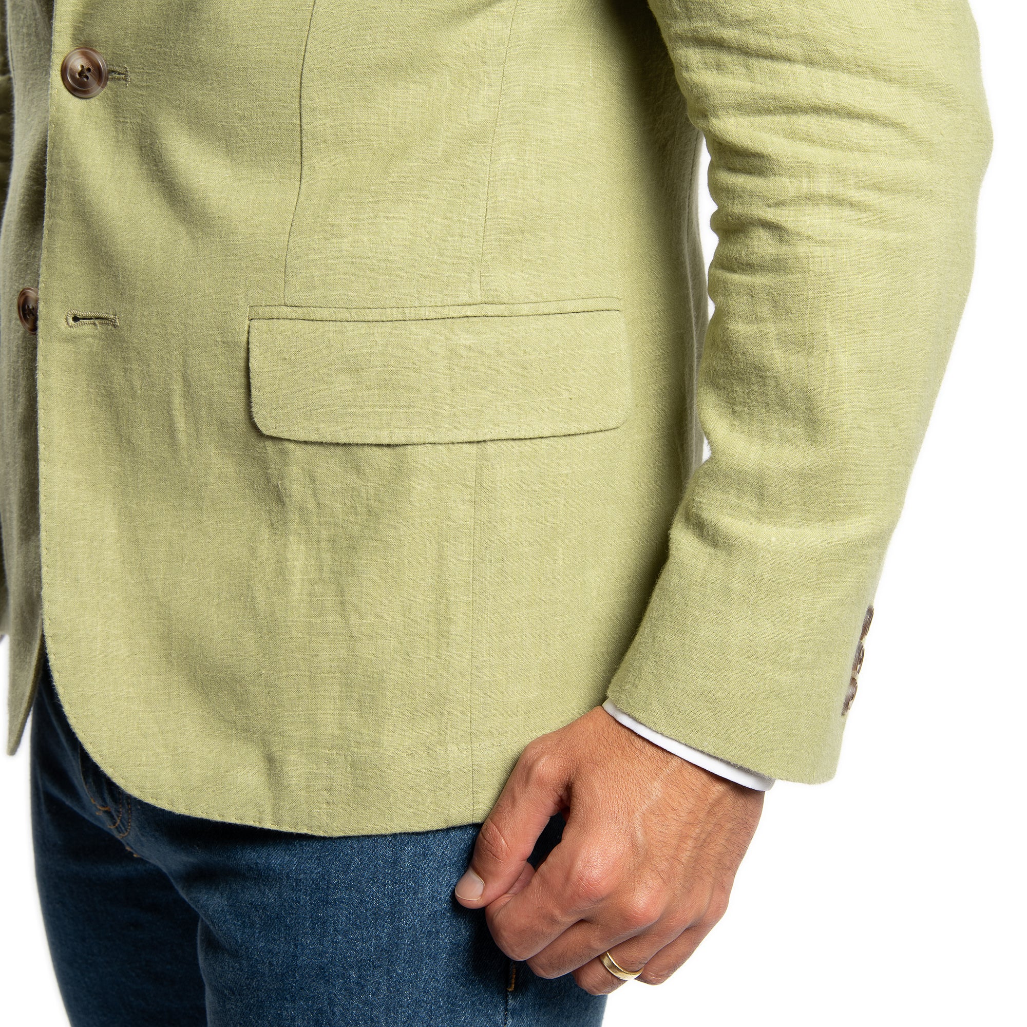 Linen Blazers - Sage - Image 7