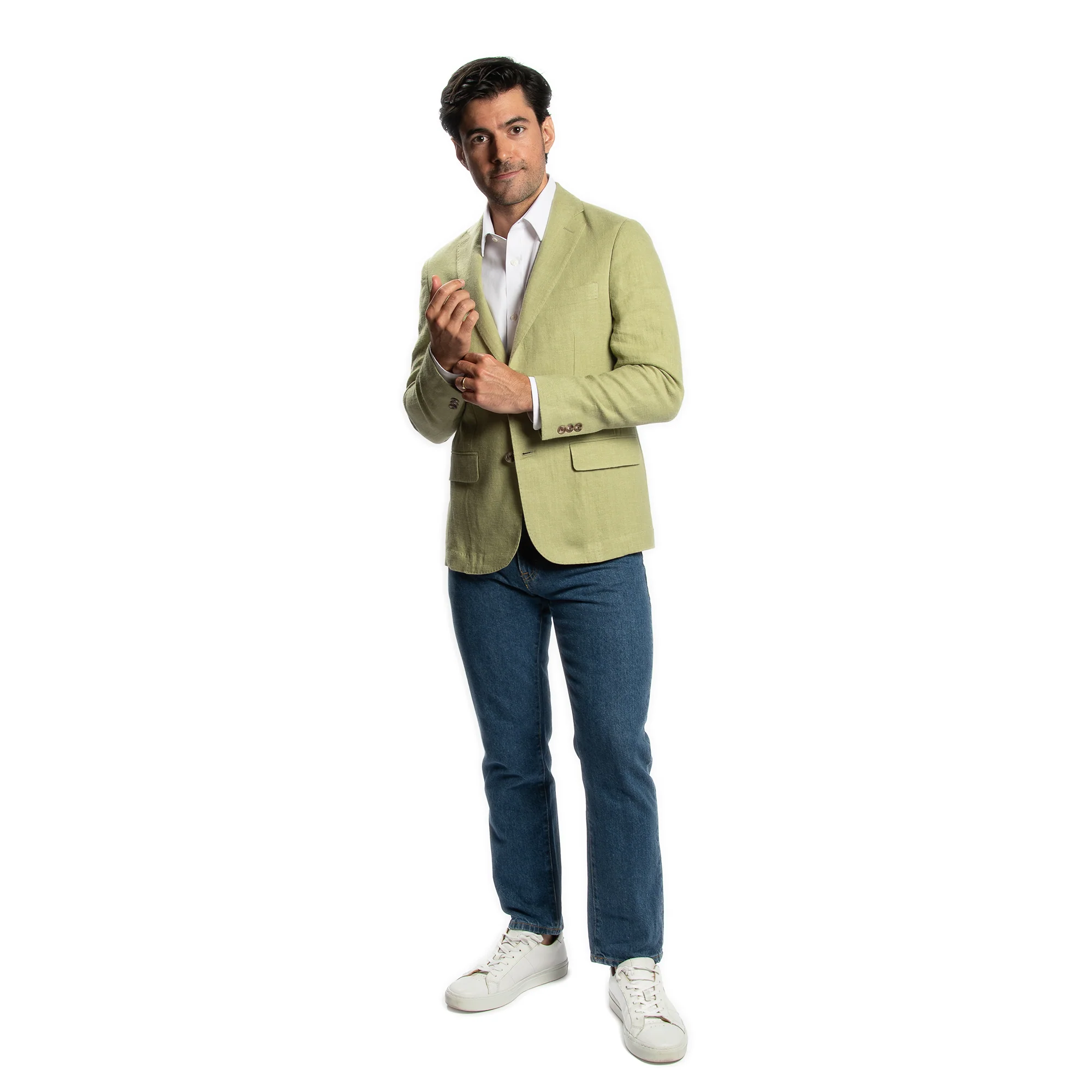 Linen Blazers - Sage - Image 9