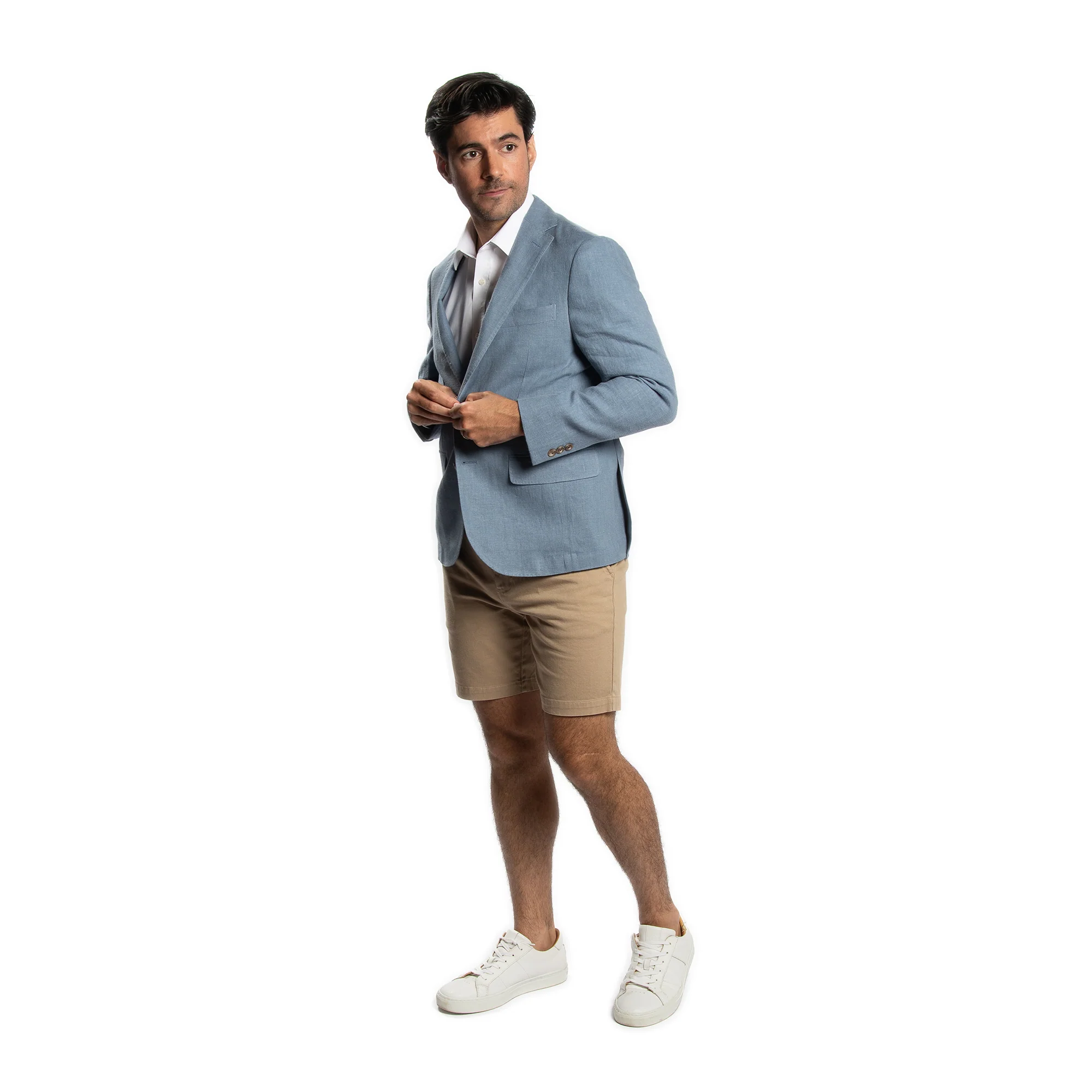Linen Blazers - Sky - Image 10