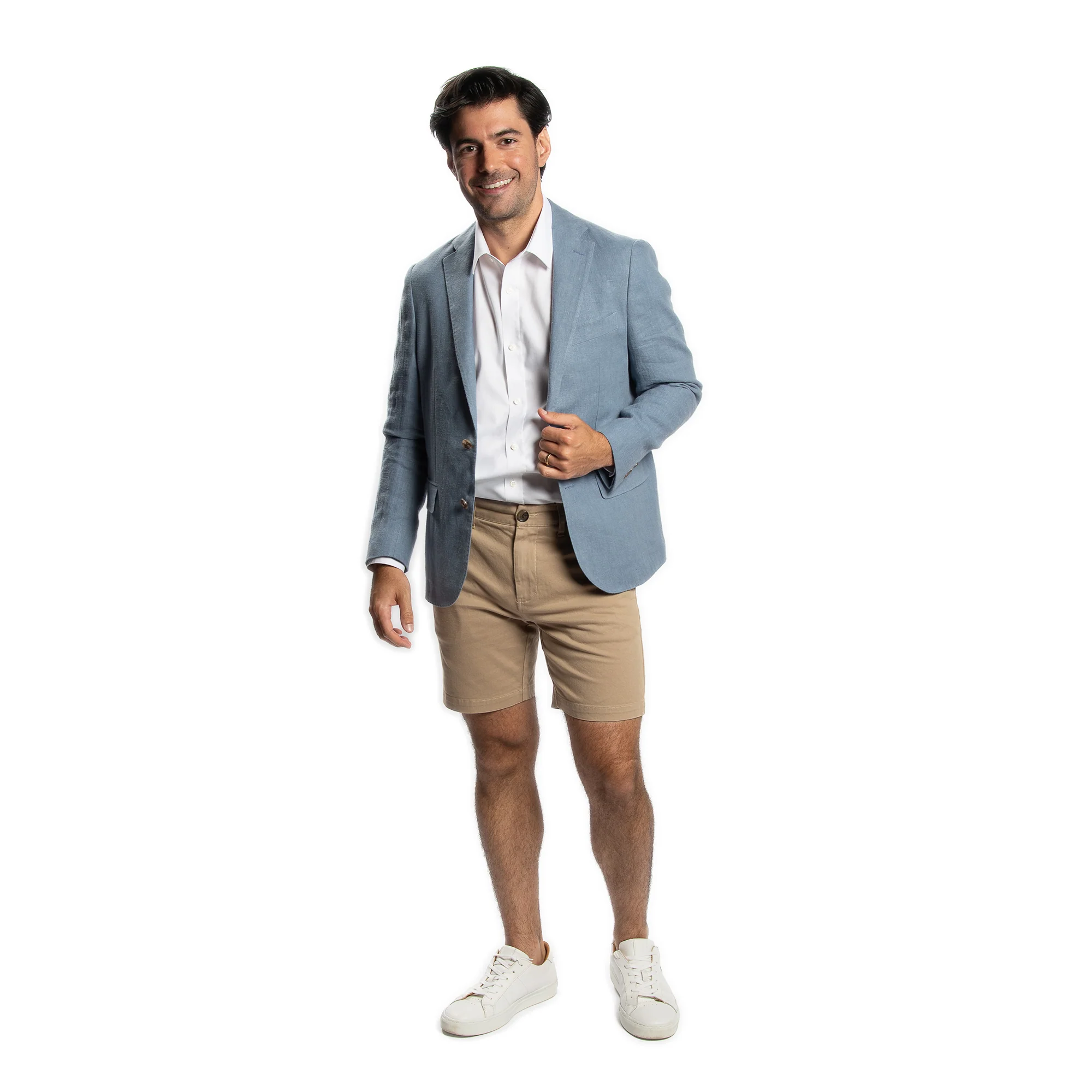 Linen Blazers - Sky - Image 6