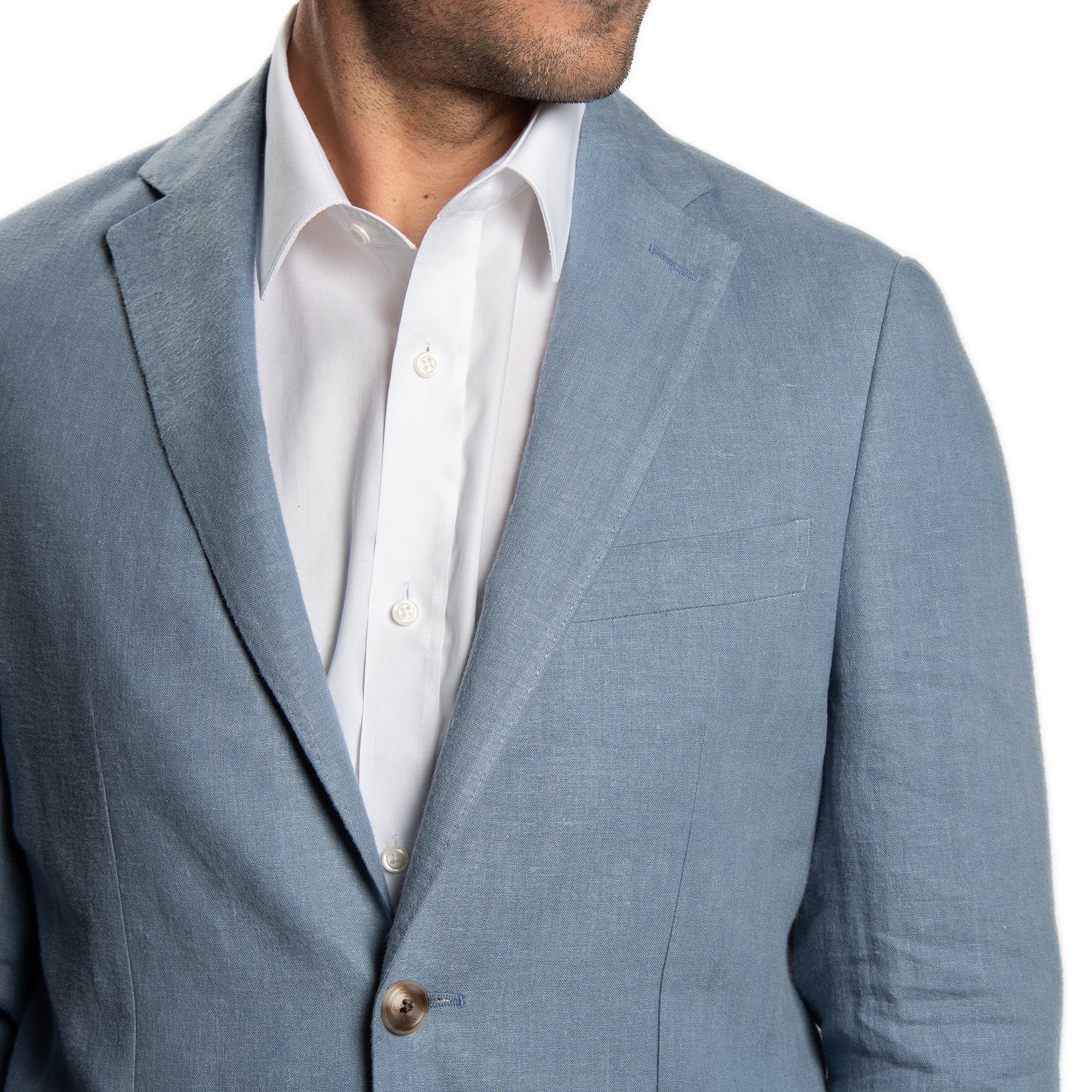 Linen Blazers - Sky - Image 9