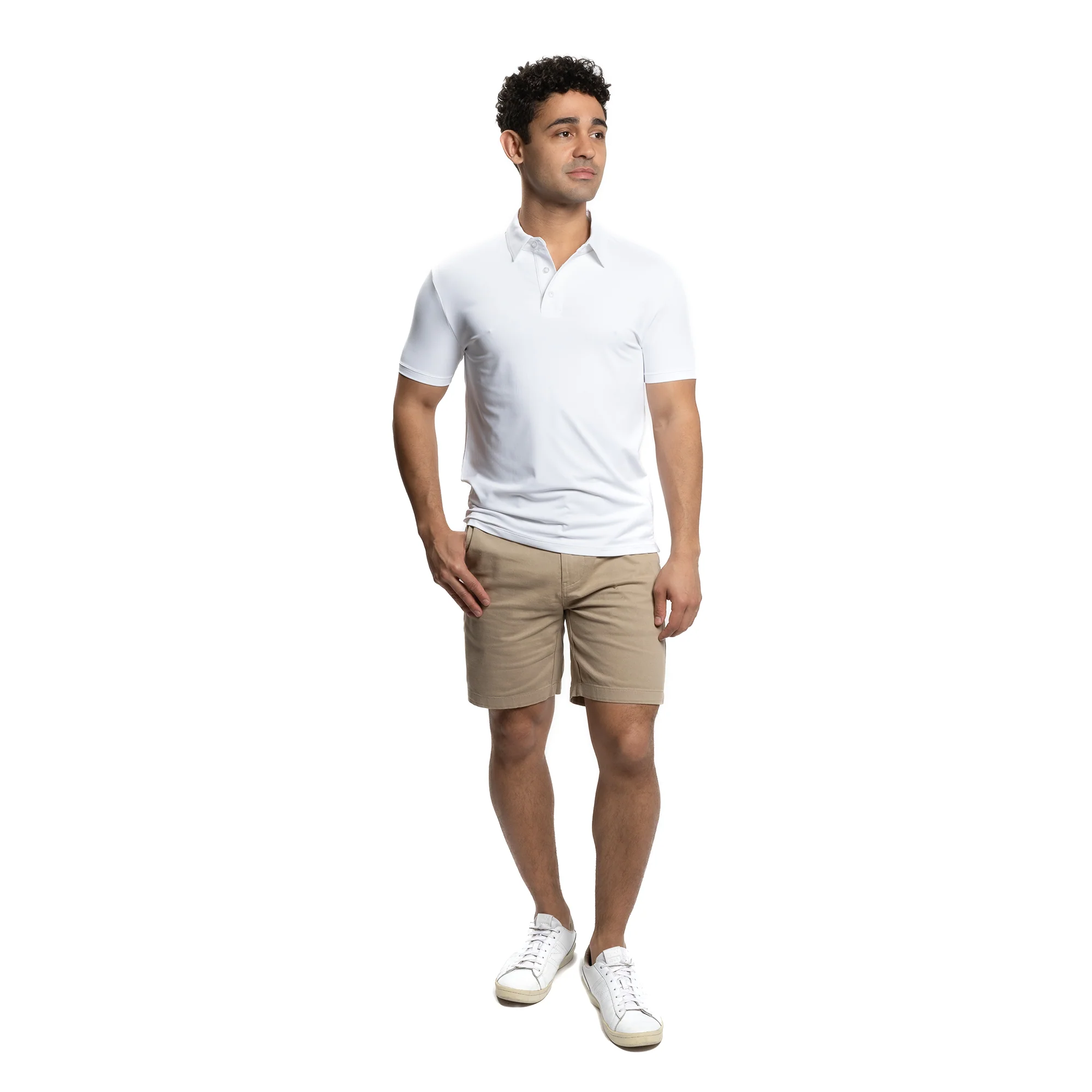 Tech Polos - White - Image 5