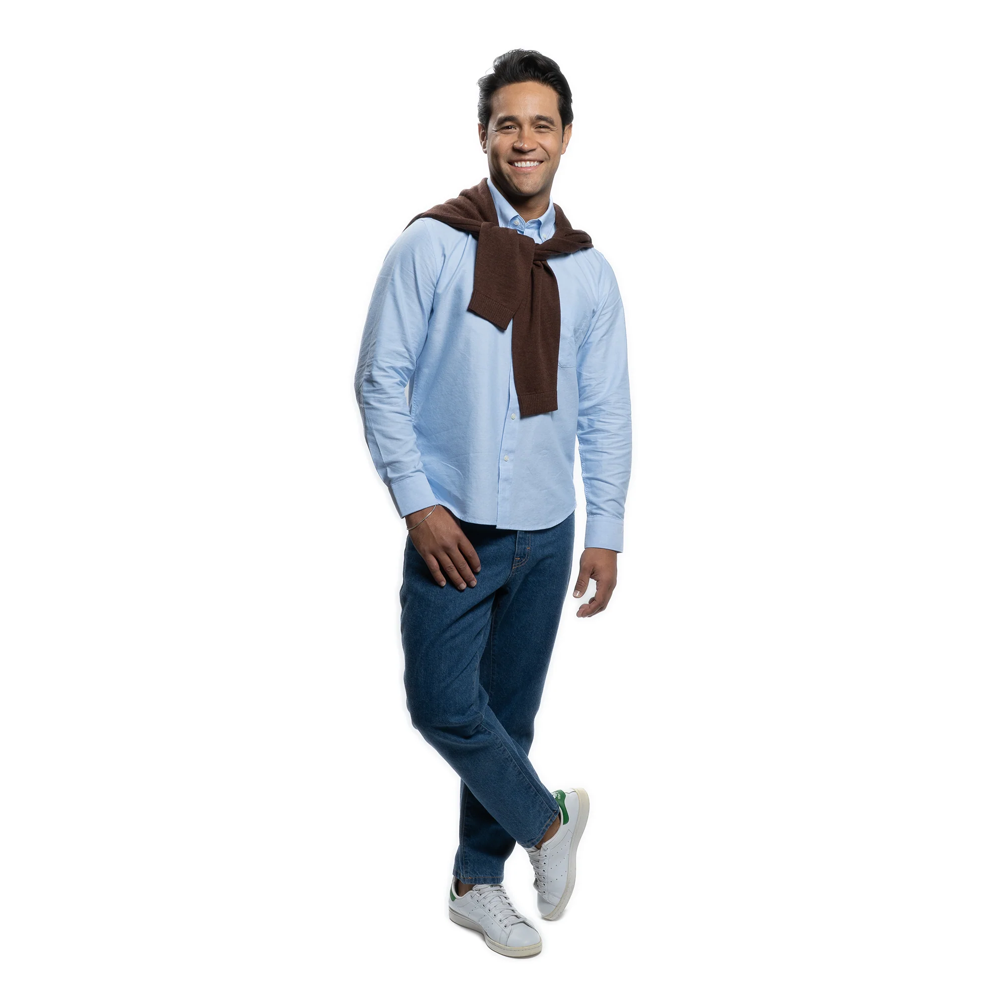 Weekend Oxford Slim Fit - Blue - Image 4