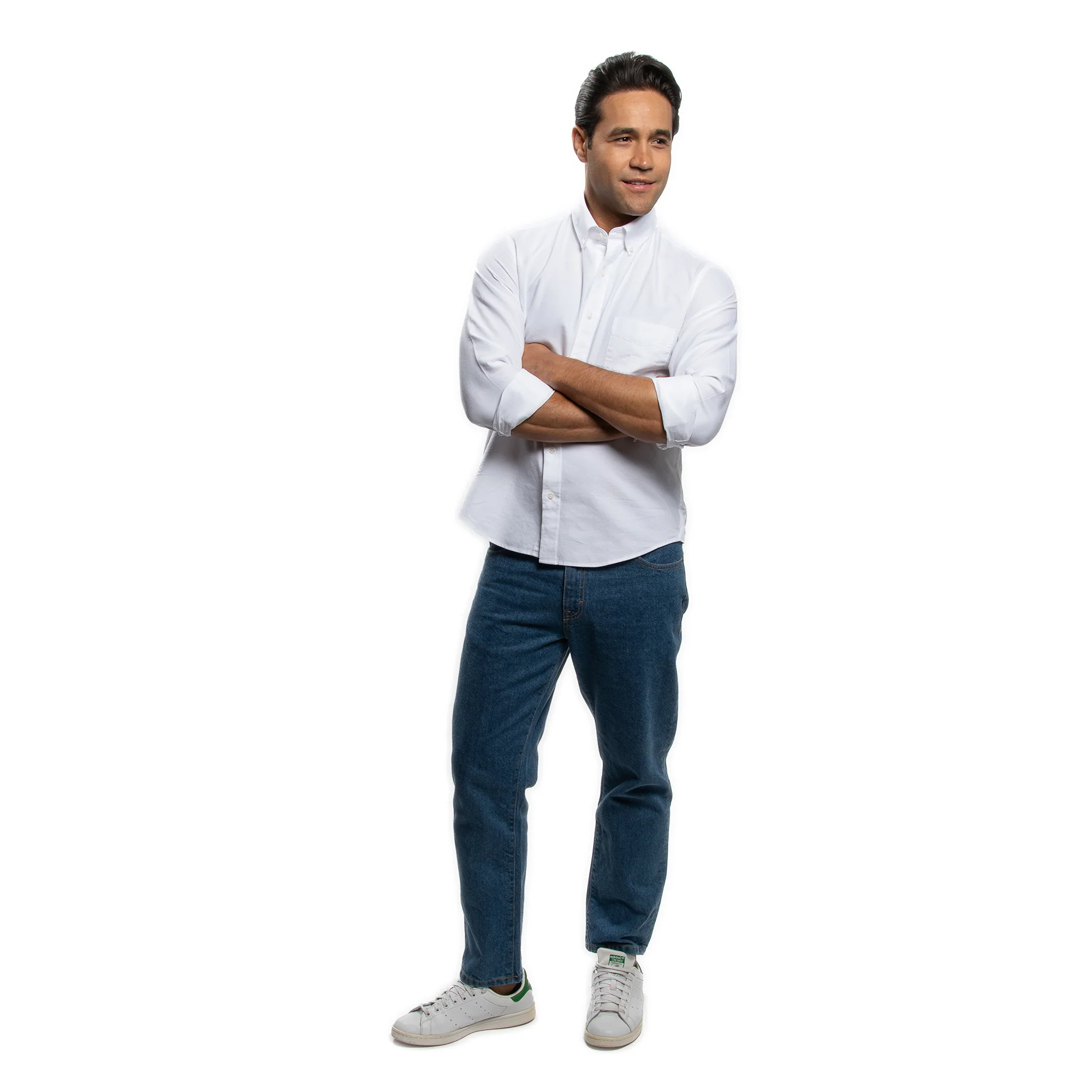 Weekend Oxford Slim Fit - White - Image 6